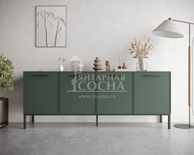 Комод с четырьмя дверками "Nicole" арт NEM01G Комод с четырьмя дверками "Nicole" арт NEM01G