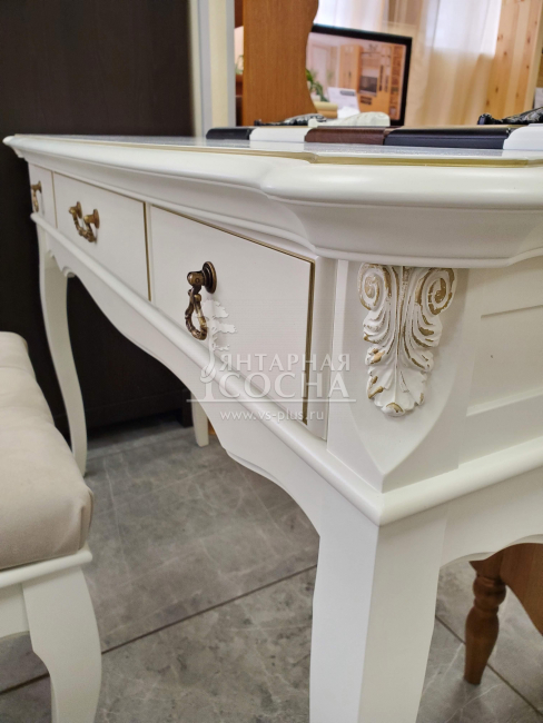 Стол-консоль 3 ящика Прованс Стол-консоль 3 ящика Прованс