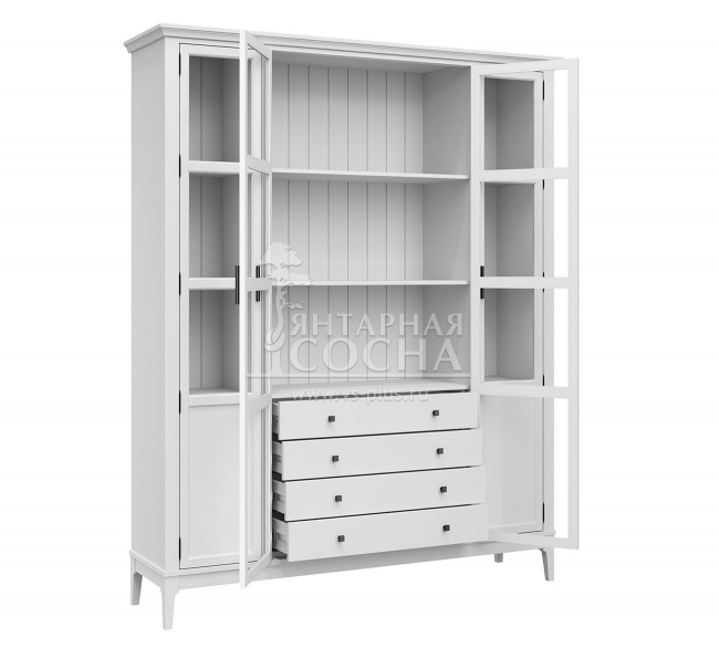 Шкаф для книг Квадро-С 422С/04 Шкаф для книг Квадро-С 422С/04