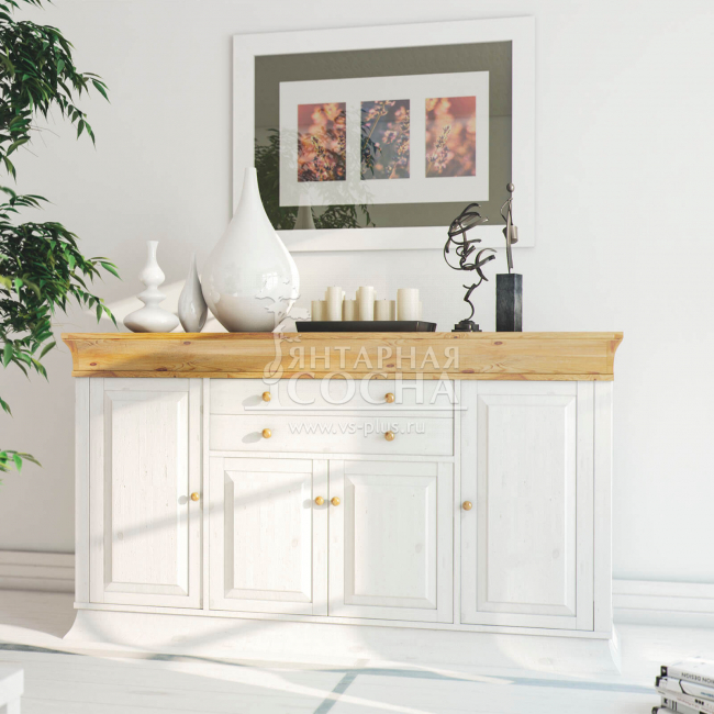 Комод Бостон 4+2 с гладкой филенкой Комод Бостон 4+2 с гладкой филенкой