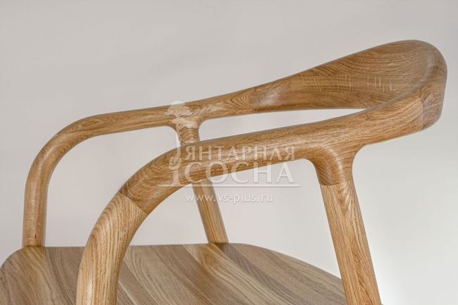 Стул БИО из массива дуба матовое масло бесцветное Стул БИО из массива дуба матовое масло бесцветное