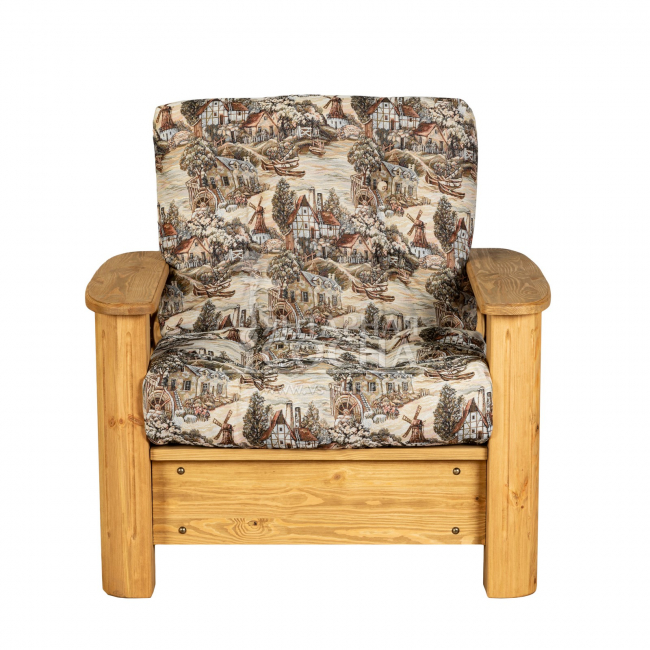 Кресло Викинг из массива сосны (мёд) Кресло Викинг из массива сосны (мёд)