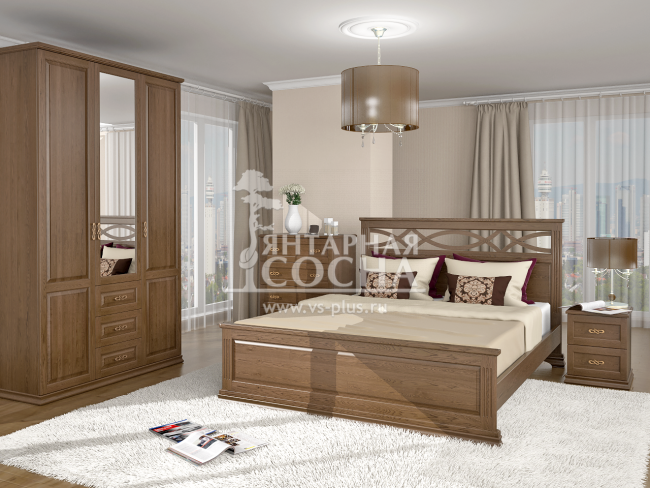 Кровать двуспальная Лирона 1800x2000 Кровать двуспальная Лирона 1800x2000