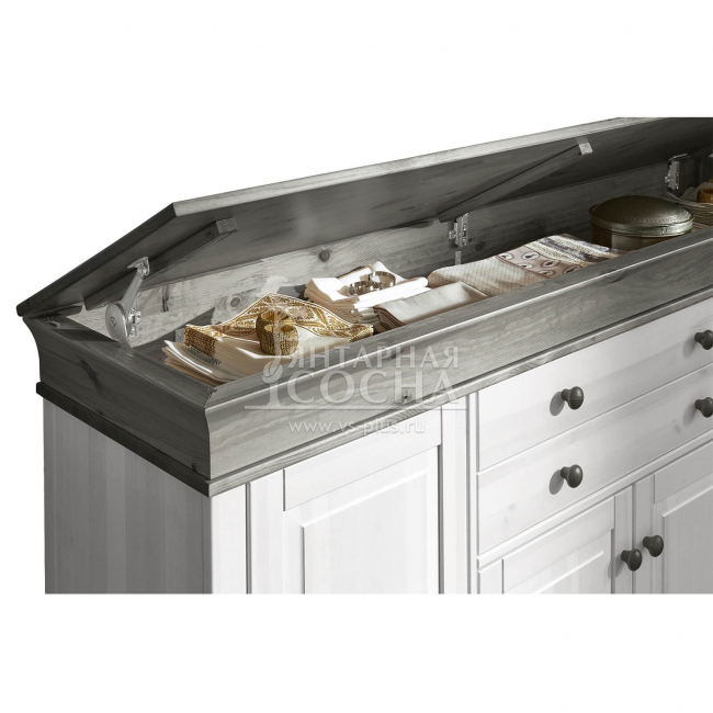 Комод Бостон 4+2 с откидной крышкой Комод Бостон 4+2 с откидной крышкой