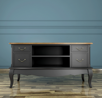   TV Leontina Black   ST9328BLK