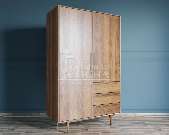 Шкаф в скандинавском стиле "Bruni" с ящиками арт BR27 Шкаф в скандинавском стиле "Bruni" с ящиками арт BR27