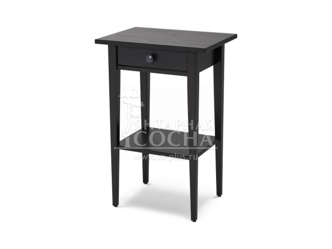 Тумба прикроватная КЫМОР 1 ящик Черная Тумба прикроватная КЫМОР 1 ящик Черная