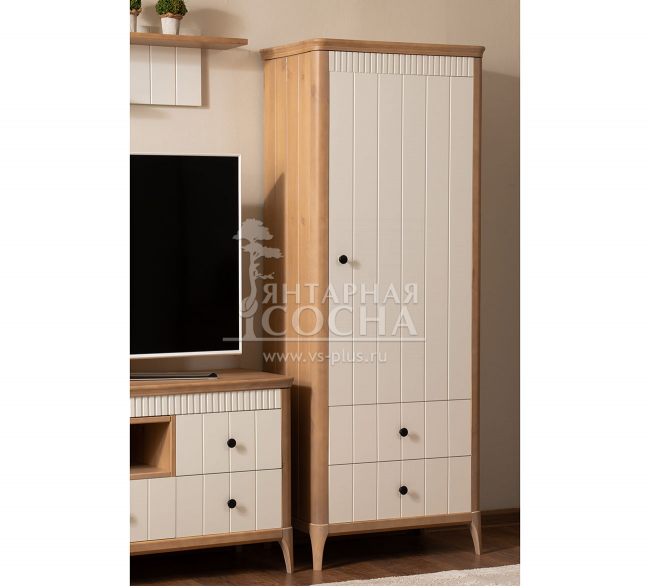 Шкаф одностворчатый Грета №3-180 Шкаф одностворчатый Грета №3-180