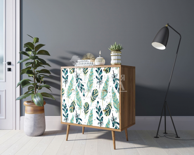 Комод "Berber" три ящика 44 принт арт BB40/Print_44 Комод "Berber" три ящика 44 принт арт BB40/Print_44