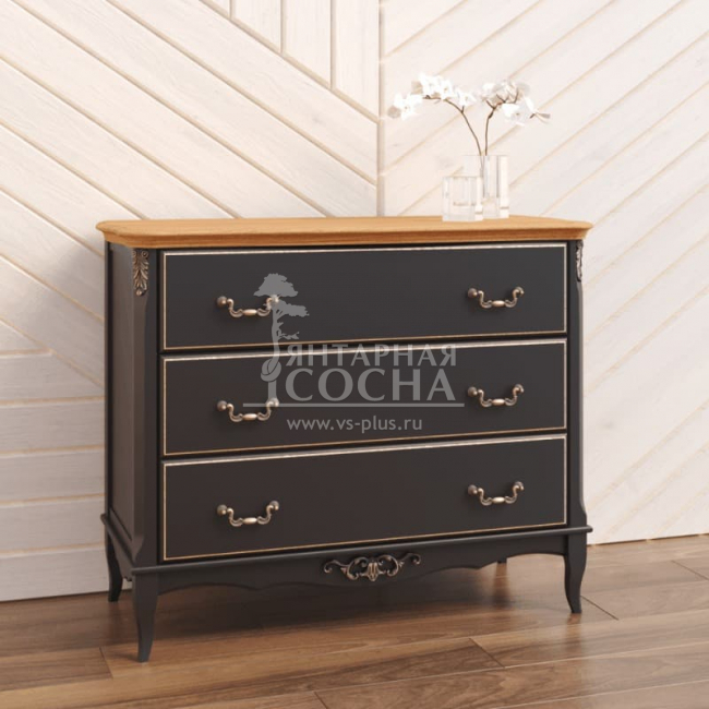 Комод 3 ящика Прованс ясень Комод 3 ящика Прованс ясень