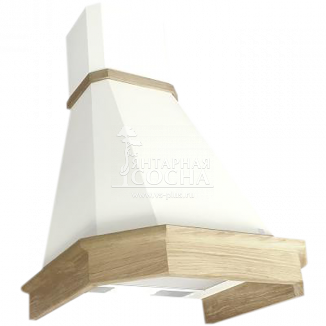 Вытяжка Камин Грань 60 белый Вытяжка Камин Грань 60 белый