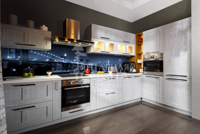 Кухня БРАММИНГ Снежный дуб Кухня БРАММИНГ Снежный дуб