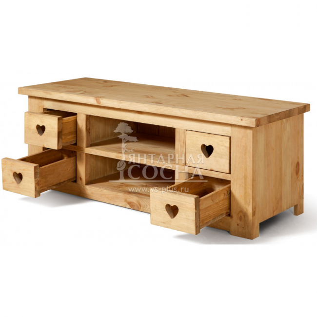 Тумба ТВ Прованс 4 ящика KTM42 Тумба ТВ Прованс 4 ящика KTM42