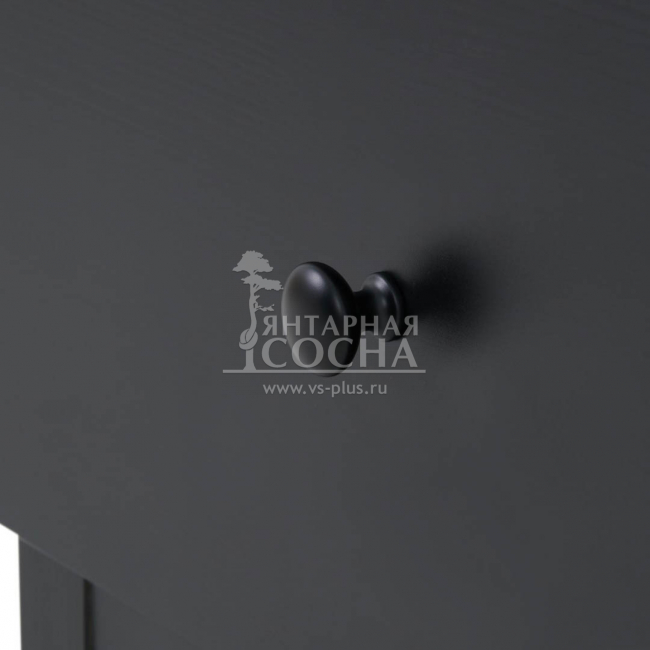 Тумба прикроватная ТИРАНА Черная Тумба прикроватная ТИРАНА Черная