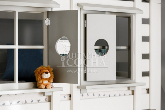 Кровать-домик В-яр Тимберика Кидс №12 Кровать-домик В-яр Тимберика Кидс №12