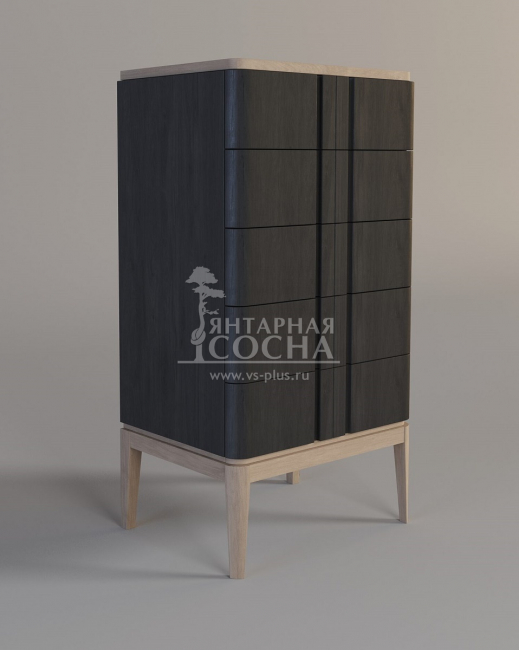 Комод 5 ящиков ICONS (узкий) Комод 5 ящиков ICONS (узкий)