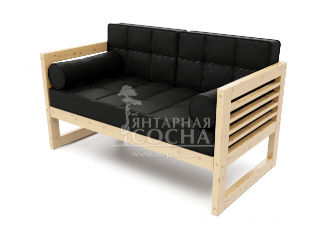 Диван Сега М Velvet Сосна Black Диван Сега М Velvet Сосна Black