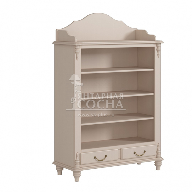 Шкаф-витрина Скандия открытый с 2 ящ узкий Шкаф-витрина Скандия открытый с 2 ящ узкий