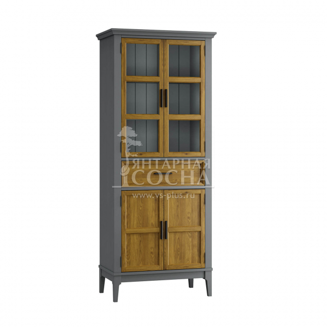 Шкаф для посуды Квадро-С 221-185 Шкаф для посуды Квадро-С 221-185