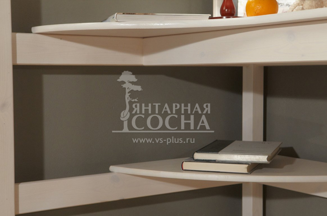 Кровать верхнеярусная с лестницей Классик №3 Кровать верхнеярусная с лестницей Классик №3