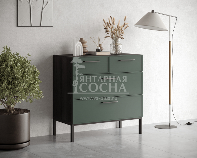 Комод с четырьмя ящиками "Nicole" NR22G Комод с четырьмя ящиками "Nicole" NR22G