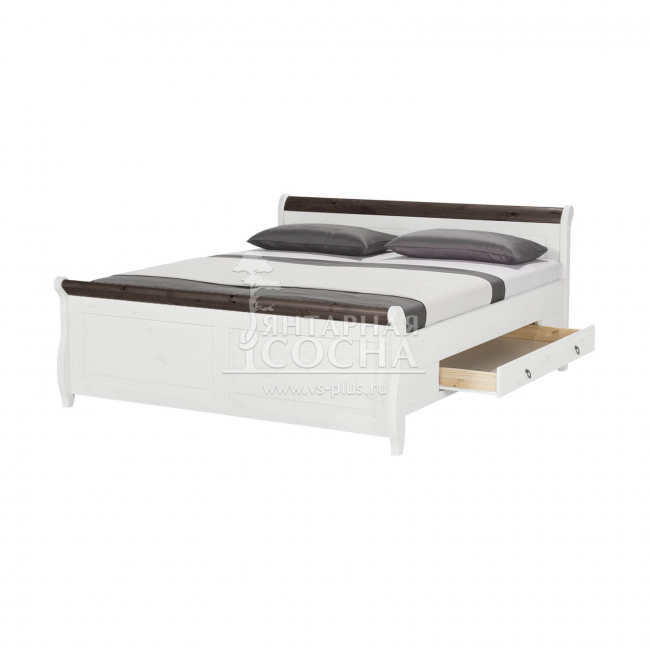 Кровать Мальта-140 с ящиками Кровать Мальта-140 с ящиками