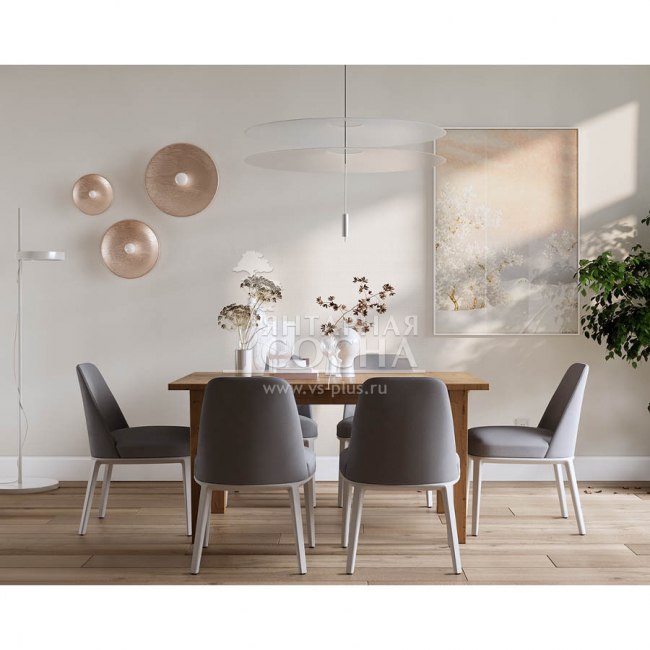 Стол обеденный раздвижной ШАНЬ 147/204x95 Стол обеденный раздвижной ШАНЬ 147/204x95