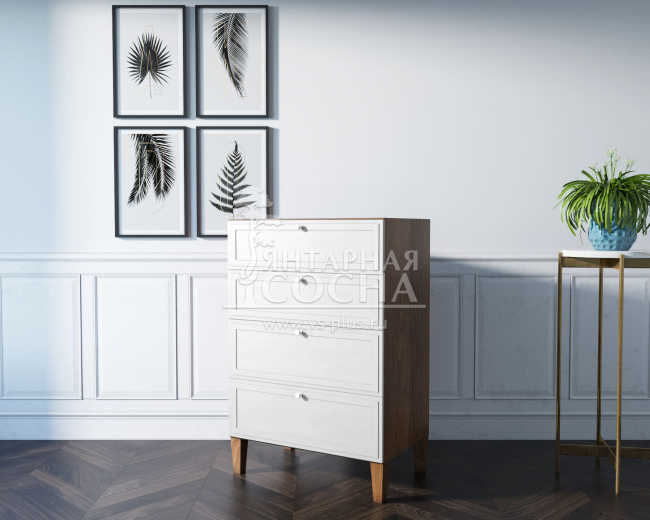 Комод "Andersen" вертикальный арт AN07WH Комод "Andersen" вертикальный арт AN07WH