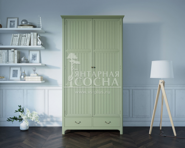 Двухстворчатый шкаф "Olivia"  арт GA2004 Двухстворчатый шкаф "Olivia"  арт GA2004