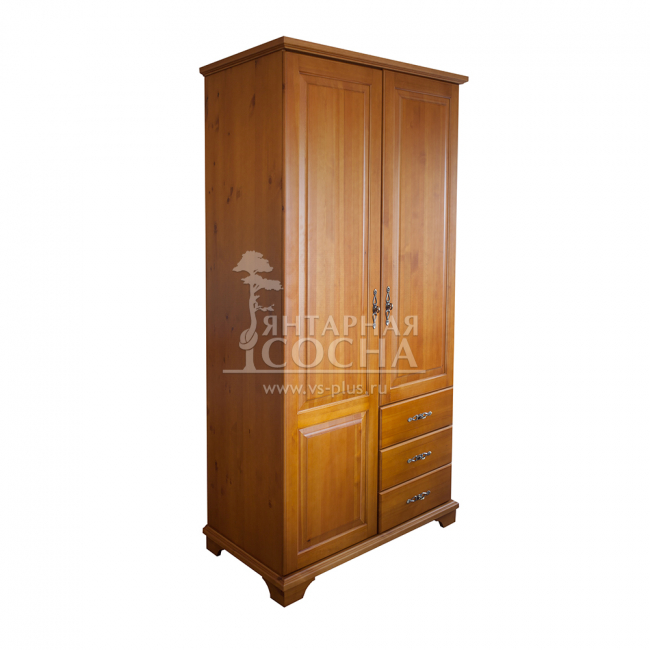 Шкаф 2-х ств. с ящ. Брусно Шкаф 2-х ств. с ящ. Брусно