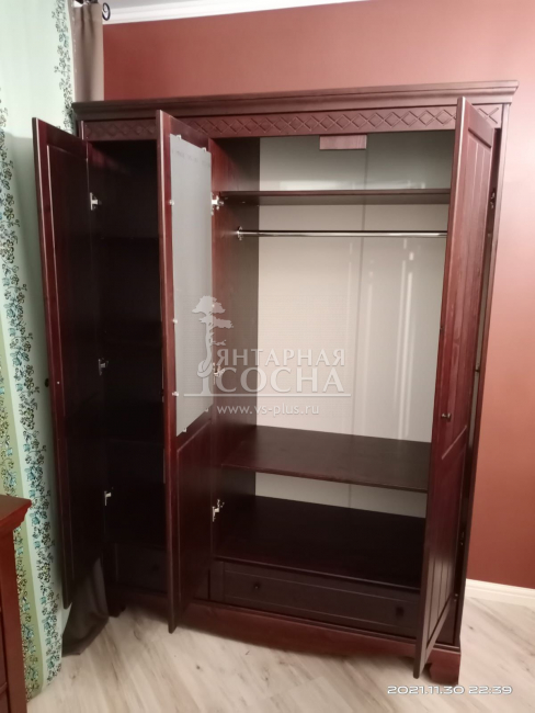 Шкаф 3-створчатый Дания №2 Шкаф 3-створчатый Дания №2