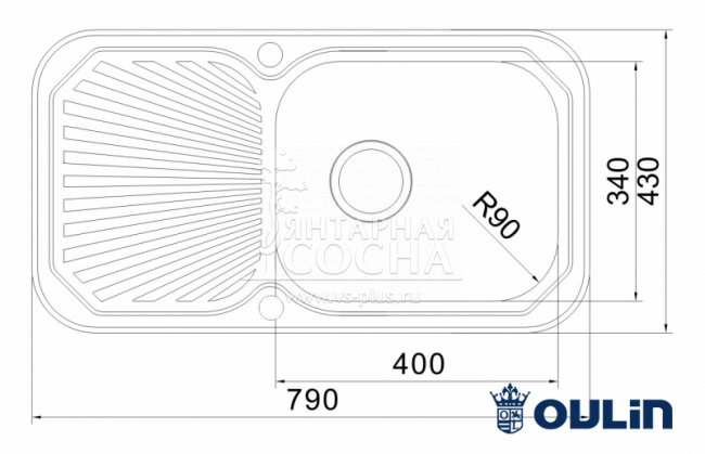 Мойка Oulin OL-307 Мойка Oulin OL-307