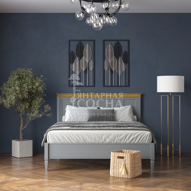 Кровать двуспальная Ольса-С Кровать двуспальная Ольса-С