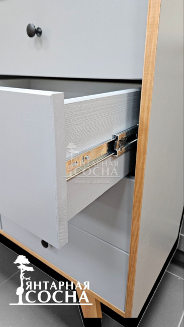 КОМОД ВИНТАЖ ЧЕТЫРЕ ЯЩИКА СЕРЫЙ ЛАК 7042/БРАУН КОМОД ВИНТАЖ ЧЕТЫРЕ ЯЩИКА СЕРЫЙ ЛАК 7042/БРАУН