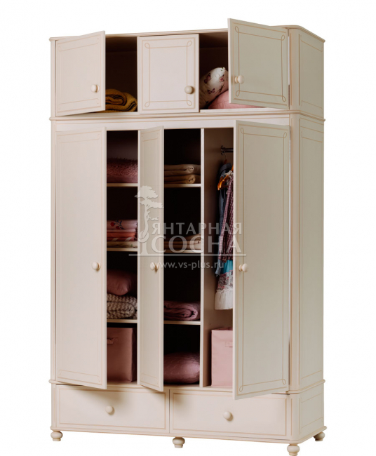 Шкаф Бетти 3-ств №2 Шкаф Бетти 3-ств №2