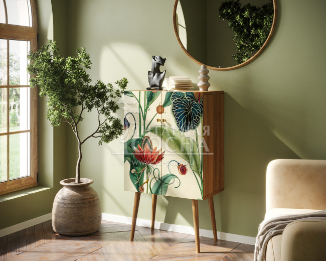 Комод на высоких ножках "Berber" арт BB09/Print_55 Комод на высоких ножках "Berber" арт BB09/Print_55