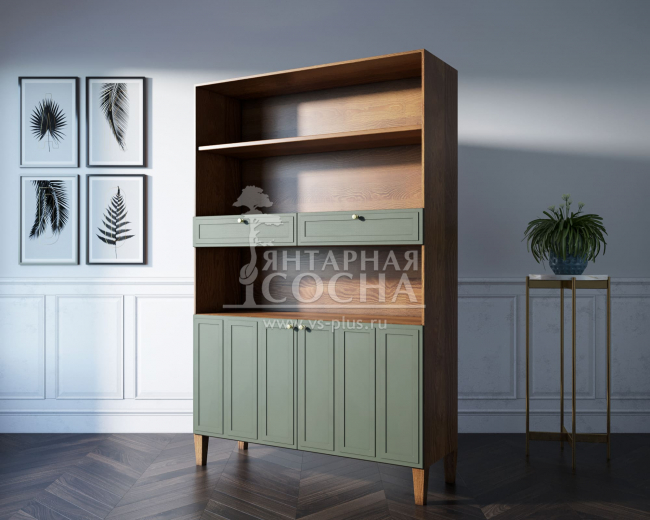 Стеллаж широкий двухстворчатый "Andersen" арт AN17 Стеллаж широкий двухстворчатый "Andersen" арт AN17