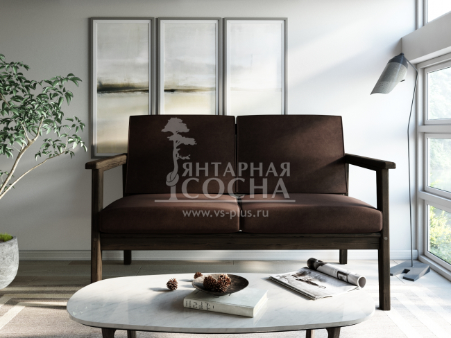 Диван Лориан М Velvet Венге Chocolate Диван Лориан М Velvet Венге Chocolate