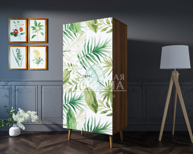 Шкаф малый двухстворчатый "Berber" принт 4 арт BB08/Print_04 Шкаф малый двухстворчатый "Berber" принт 4 арт BB08/Print_04