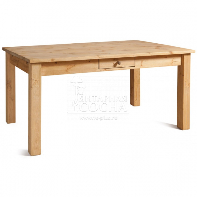 Стол обеденный Прованс с ящиком KTT Стол обеденный Прованс с ящиком KTT