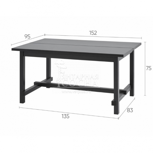 Обеденный стол ТОЛЫСЬ Обеденный стол ТОЛЫСЬ