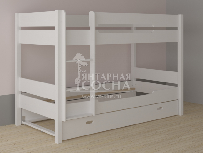 КРОВАТЬ АМЕЛИЯ 2Х ЯРУСНАЯ С ДОПОЛНИТЕЛЬНЫМ СПАЛЬНЫМ МЕСТОМ КРОВАТЬ АМЕЛИЯ 2Х ЯРУСНАЯ С ДОПОЛНИТЕЛЬНЫМ СПАЛЬНЫМ МЕСТОМ