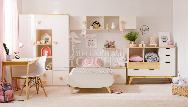 Шкаф 3-ств Тимберика Кидс №1 Шкаф 3-ств Тимберика Кидс №1