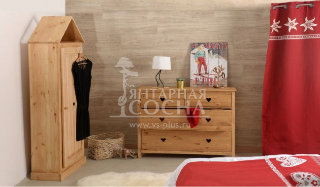 Книжный шкаф Прованс (3 полки) KR74 Книжный шкаф Прованс (3 полки) KR74