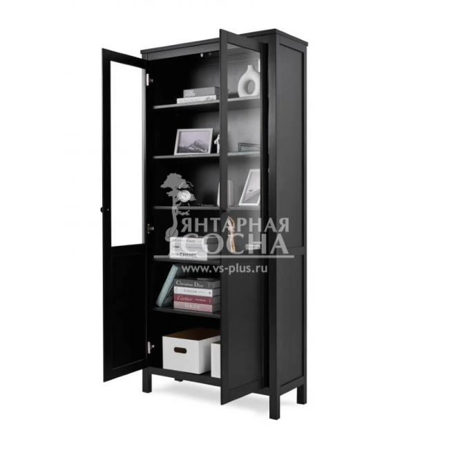 Шкаф витрина ХЕМНЭС Кымор с дверями пн/ст Шкаф витрина ХЕМНЭС Кымор с дверями пн/ст