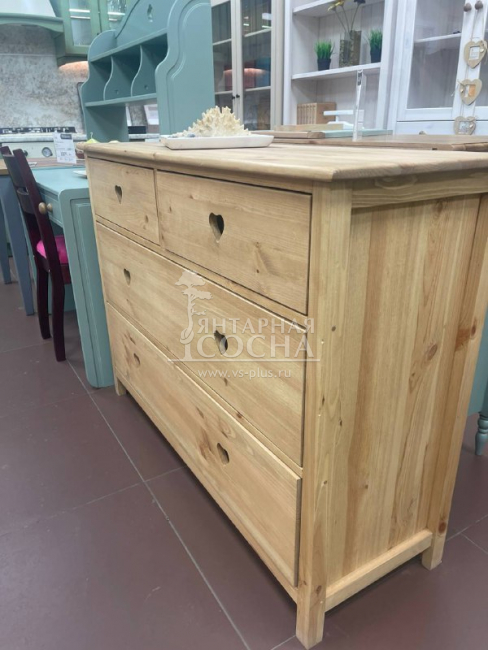 Комод Прованс 4 выдвижных ящика KR17 (образец) Комод Прованс 4 выдвижных ящика KR17 (образец)