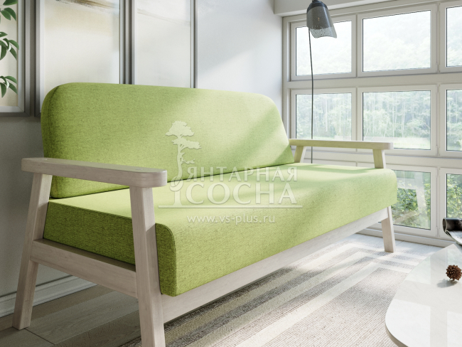 Диван Флори М Textile Беленый Дуб Green Диван Флори М Textile Беленый Дуб Green