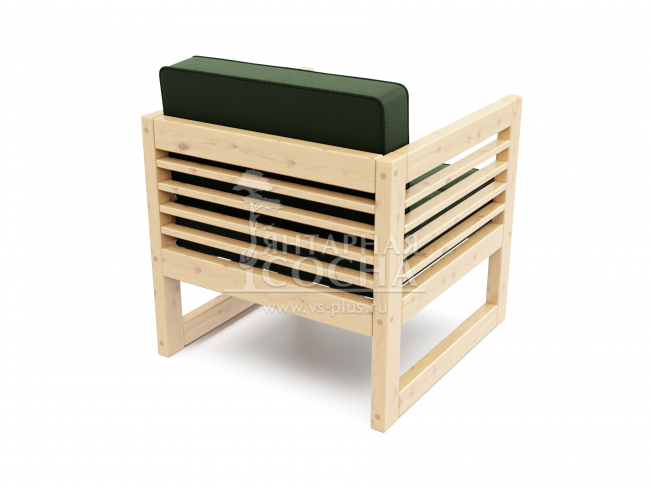 Кресло Сега Velvet Сосна Green Кресло Сега Velvet Сосна Green