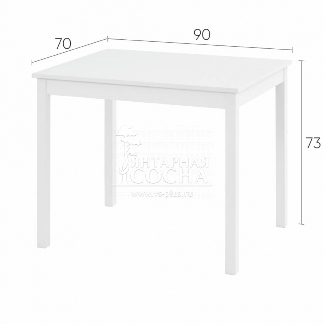Стол кухонный ШОНДИ 90x70 Стол кухонный ШОНДИ 90x70