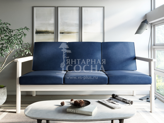 Диван Лориан Б Velvet Беленый дуб Midnight Диван Лориан Б Velvet Беленый дуб Midnight